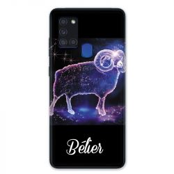 Coque pour Samsung Galaxy A21S Signe Zodiaque 2 Bélier