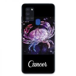 Coque pour Samsung Galaxy A21S Signe Zodiaque 2 Cancer