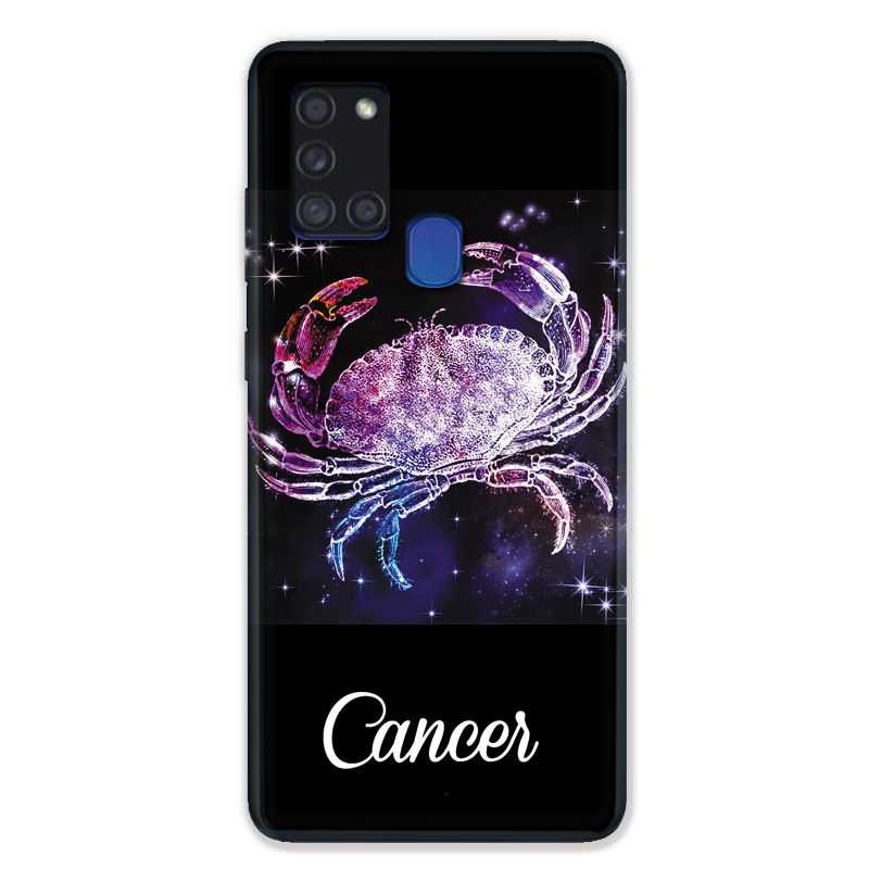Coque pour Samsung Galaxy A21S Signe Zodiaque 2 Cancer