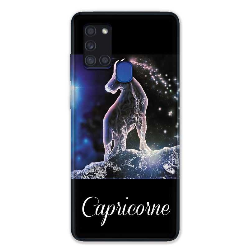 Coque pour Samsung Galaxy A21S Signe Zodiaque 2 Capricorne