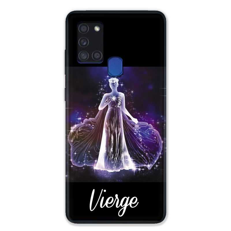 Coque pour Samsung Galaxy A21S Signe Zodiaque 2 Vierge