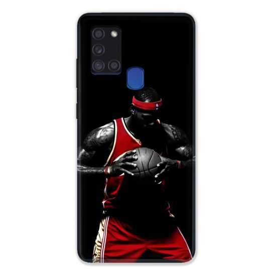 Coque pour Samsung Galaxy A21S Basketeur