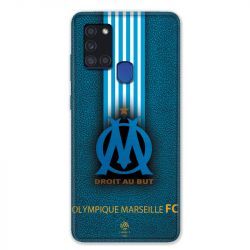 Coque pour Samsung Galaxy A21S Olympique Marseille OM Bande