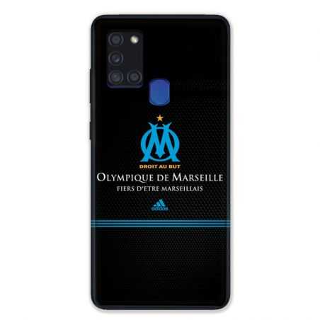 Coque pour Samsung Galaxy A21S Olympique Marseille OM Fier etre Marseillais