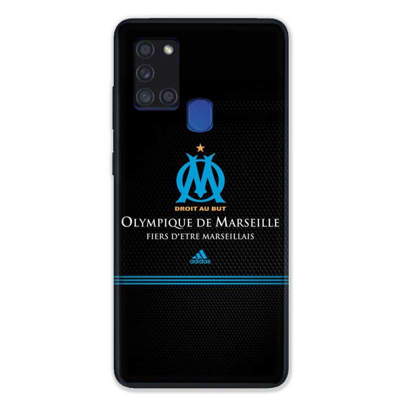 Coque pour Samsung Galaxy A21S Olympique Marseille OM Fier etre Marseillais