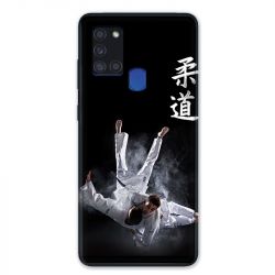 Coque pour Samsung Galaxy A21S Judo Noir