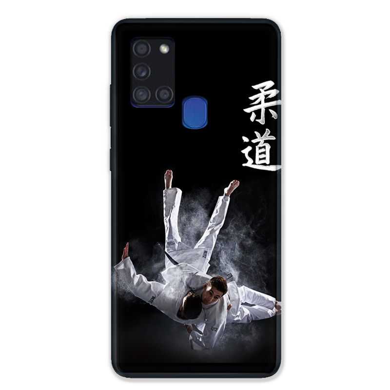 Coque pour Samsung Galaxy A21S Judo Noir