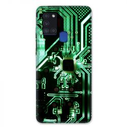 Coque pour Samsung Galaxy A21S Trompe Oeil Composant