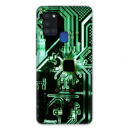 Coque pour Samsung Galaxy A21S Trompe Oeil Composant