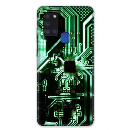 Coque pour Samsung Galaxy A21S Trompe Oeil Composant