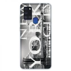 Coque pour Samsung Galaxy A21S Amerique USA New York