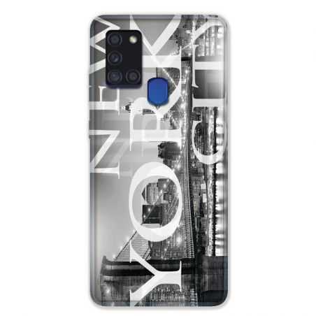 Coque pour Samsung Galaxy A21S Amerique USA New York