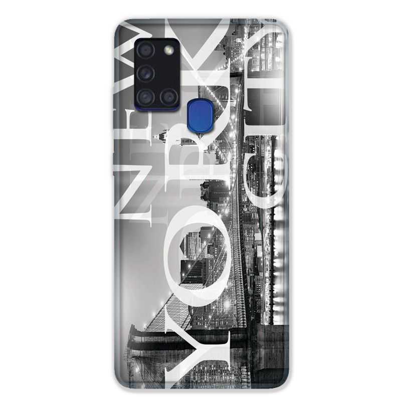 Coque pour Samsung Galaxy A21S Amerique USA New York