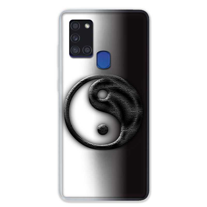 Coque pour Samsung Galaxy A21S Yin Yang 3d
