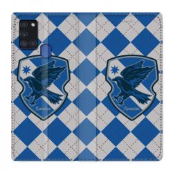 Housse cuir portefeuille pour Samsung Galaxy A21S WB License Harry Potter Ravenclaw