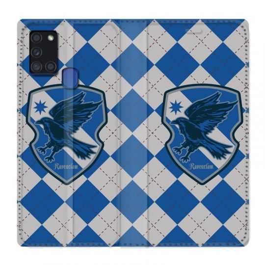 Housse cuir portefeuille pour Samsung Galaxy A21S WB License Harry Potter Ravenclaw