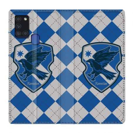 Housse cuir portefeuille pour Samsung Galaxy A21S WB License Harry Potter Ravenclaw