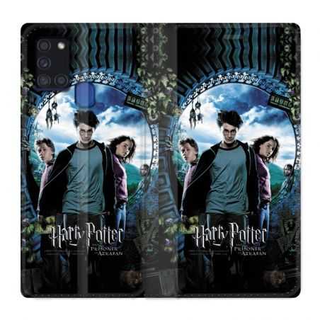 Housse cuir portefeuille pour Samsung Galaxy A21S WB License Harry Potter Azkaban