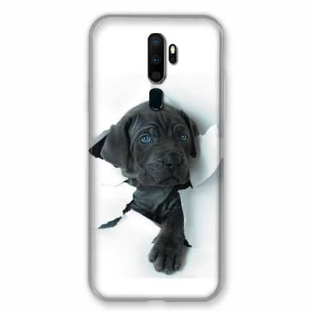 Coque pour Oppo A9 (2020) Chien Noir