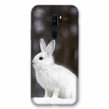 Coque pour Oppo A9 (2020) Lapin Blanc