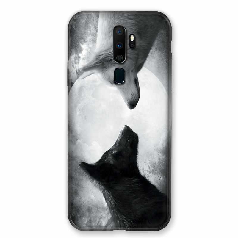 Coque pour Oppo A9 (2020) Loup Duo