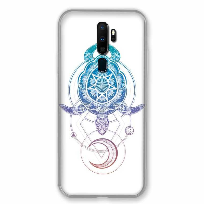 Coque pour Oppo A9 (2020) Animaux Maori Tortue Color