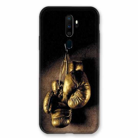 Coque pour Oppo A9 (2020) Boxe Gant Vintage