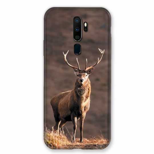 Coque pour Oppo A9 (2020) Chasse Chevreuil Blanc