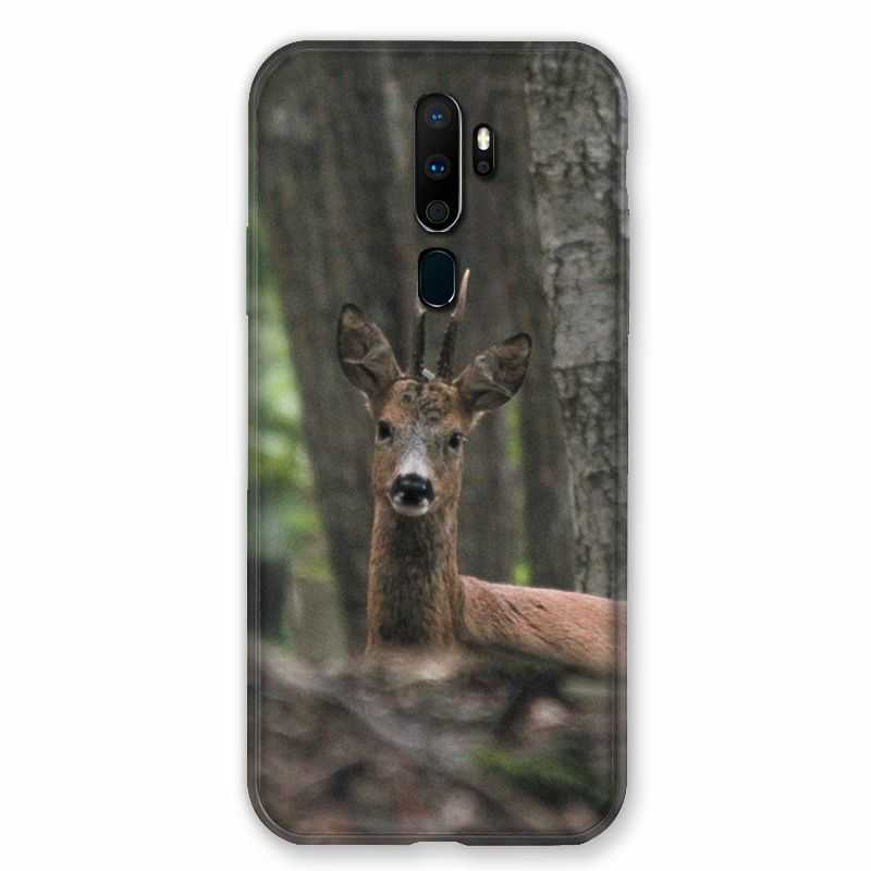 Coque pour Oppo A9 (2020) Chasse Chevreuil Bois