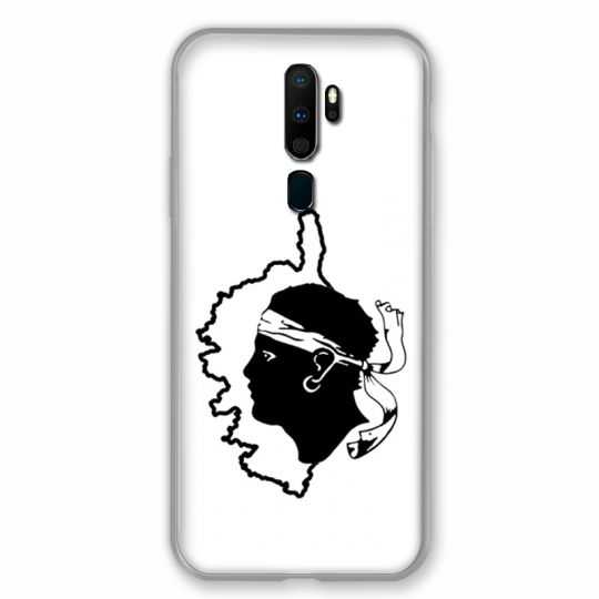 Coque pour Oppo A9 (2020) Corse Blanc