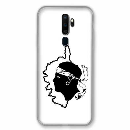 Coque pour Oppo A9 (2020) Corse Blanc