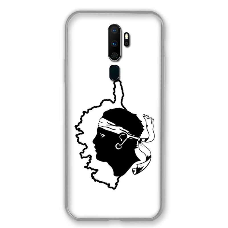 Coque pour Oppo A9 (2020) Corse Blanc