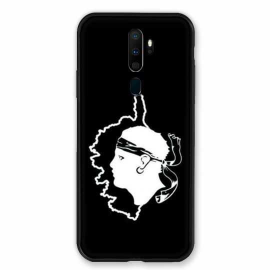 Coque pour Oppo A9 (2020) Corse Noir