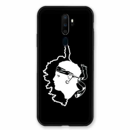 Coque pour Oppo A9 (2020) Corse Noir