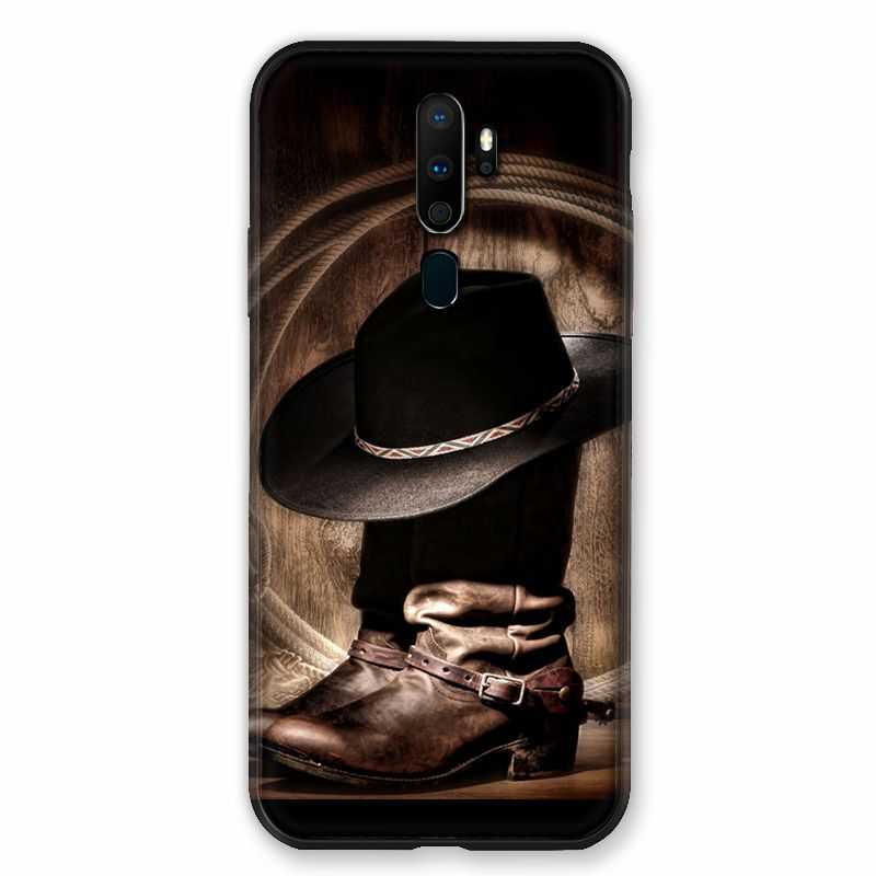 Coque pour Oppo A9 (2020) Cow Boy Chapeau