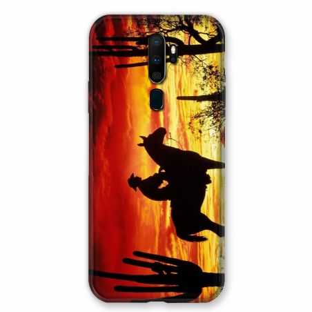 Coque pour Oppo A9 (2020) Cow Boy Soleil
