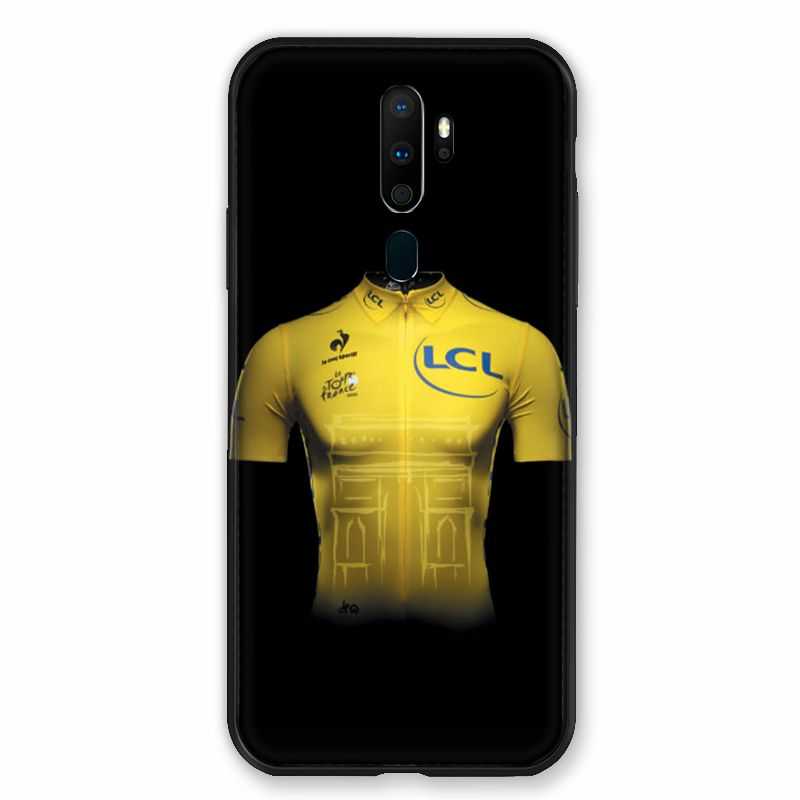 Coque pour Oppo A9 (2020) Cyclisme Maillot Jaune