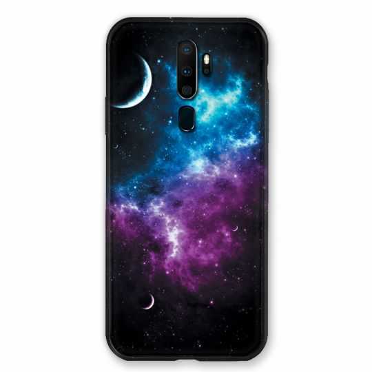 Coque pour Oppo A9 (2020) Univers Bleu Violet