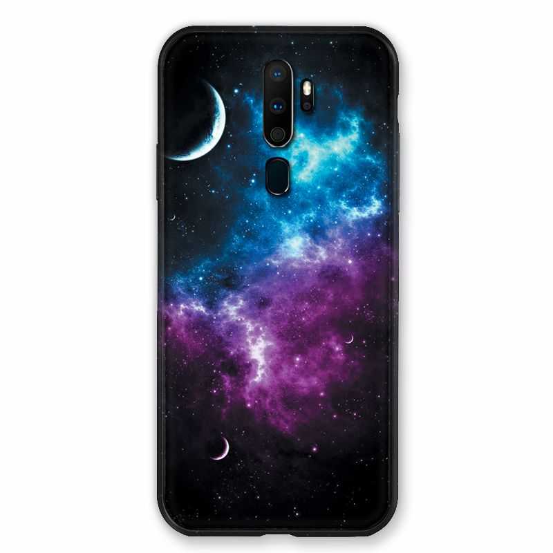 Coque pour Oppo A9 (2020) Univers Bleu Violet