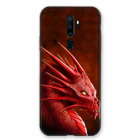 Coque pour Oppo A9 (2020) Dragon Rouge