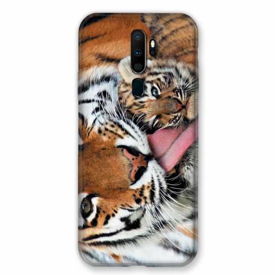 Coque pour Oppo A9 (2020) Bebe Tigre