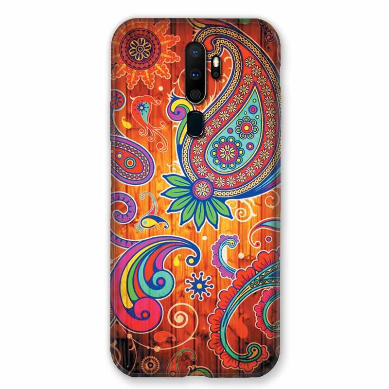 Coque pour Oppo A9 (2020) Fleur Psychedelic