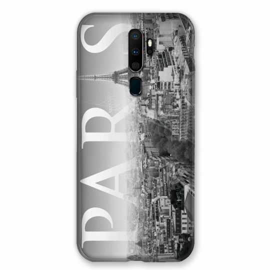 Coque pour Oppo A9 (2020) France Paris Vintage
