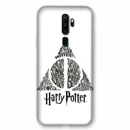 Coque pour Oppo A9 (2020) WB License Harry Potter Triangle Blanc
