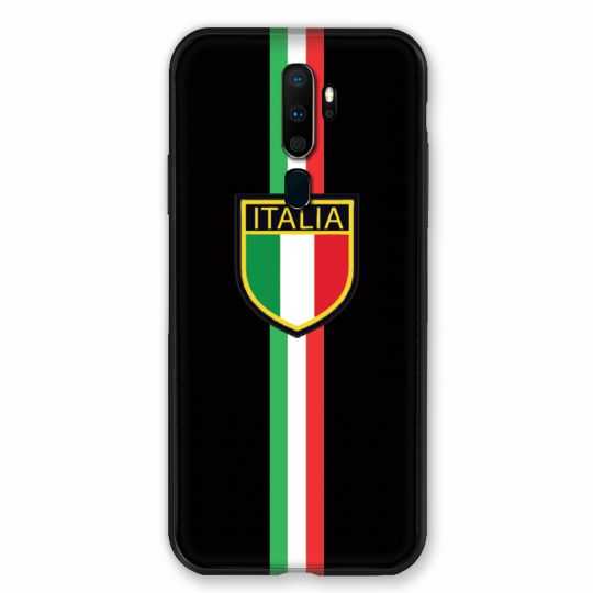 Coque pour Oppo A9 (2020) Italie 3 Noir