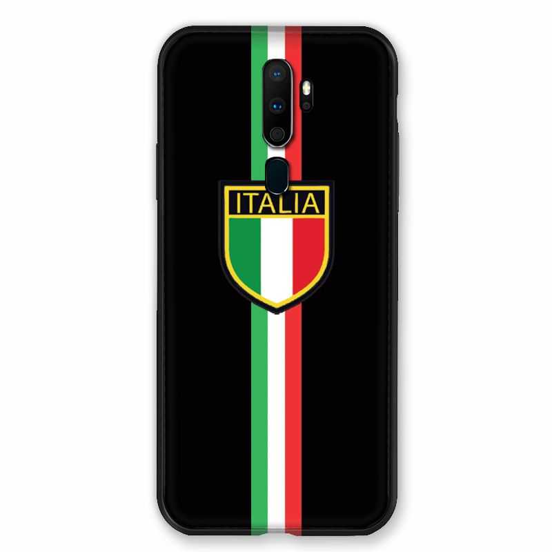 Coque pour Oppo A9 (2020) Italie 3 Noir