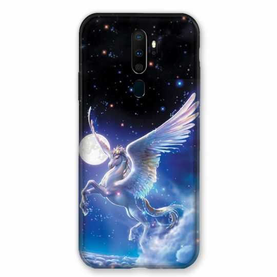 Coque pour Oppo A9 (2020) Licorne Céleste