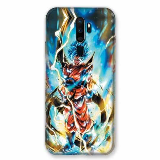 Coque pour Oppo A9 (2020) Manga Dragon Ball Sangoku Blanc