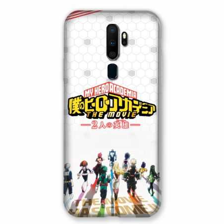 Coque pour Oppo A9 (2020) Manga My Hero Academia Blanc