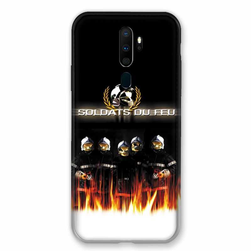 Coque pour Oppo A9 (2020) Pompier Soldat